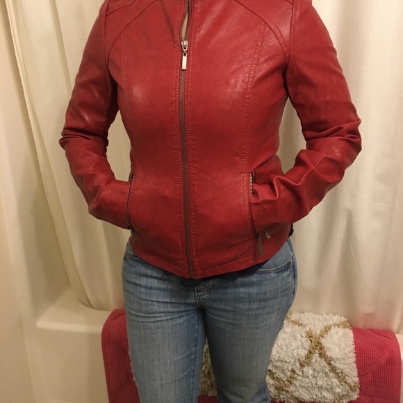 Vegan Leather Jacket size small - Picture 5 of 5
